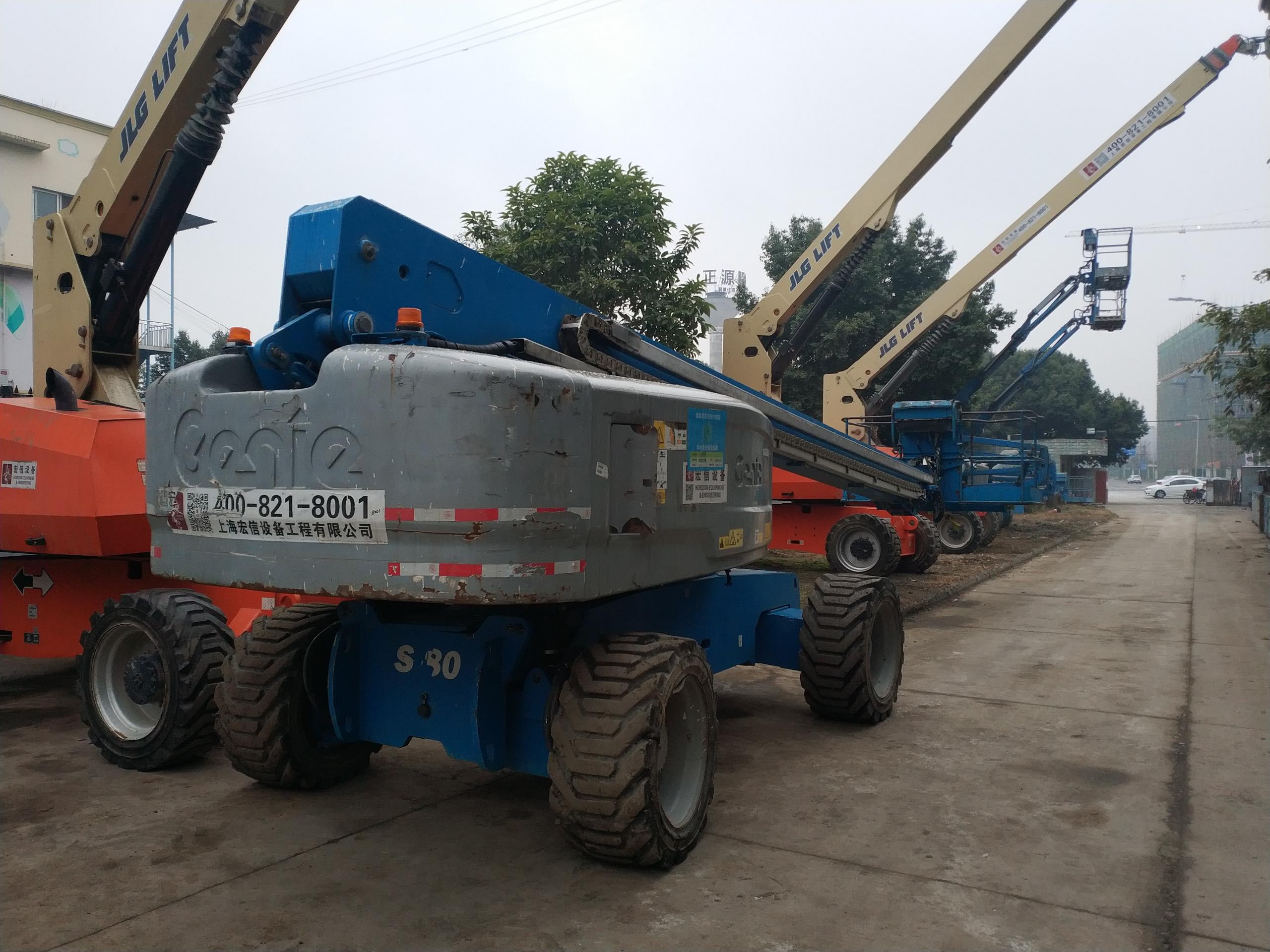 【吉尼s80x】美国吉尼 s80x 24米全进口 直臂型高空升降平台【二手机