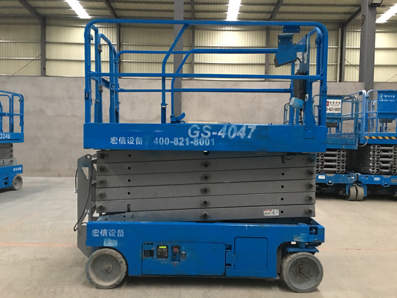 【吉尼gs4047dc】美国吉尼 gs4047dc 12米全进口 剪刀型高空升降平台